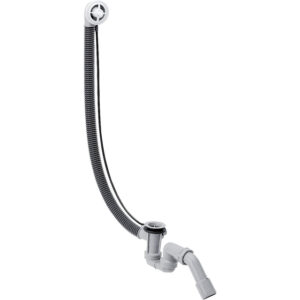 Hansgrohe Flexaplus badafvoer overloopcombinatie met waste basisgarnituur voor speciaal bad 58141180