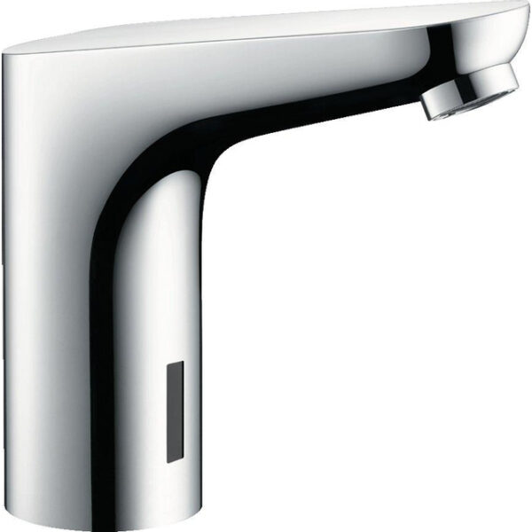 Hansgrohe Focus E2 wastafelkraan electronisch met sensor (batterij) voor koud of voorgemengd water chroom 31172000