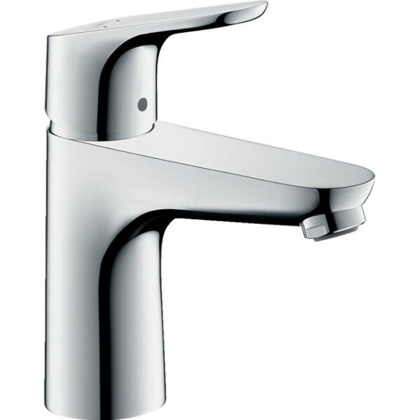 Hansgrohe Focus E2 wastafelkraan inclusief ComfortZone 100 met waste chroom 31607000