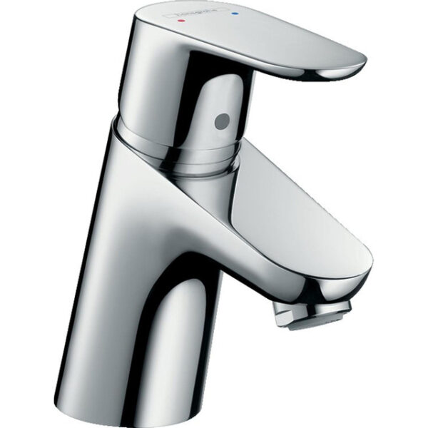 Hansgrohe Focus E2 wastafelkraan met waste chroom 31730000