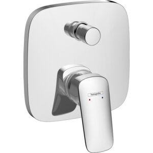 Hansgrohe Logis afbouwdeel voor inbouw badkraan met omstel voor I box universeel inbouwdeel chroom 71405000