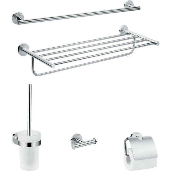 Hansgrohe Logis Universal accessoireset 5 in 1 chroom 41728000