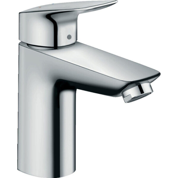 Hansgrohe Logiss wastafelkraan 100 met waste chroom 71100000