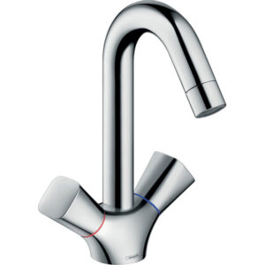 Hansgrohe Logiss wastafelkraan 180 met waste chroom 71222000