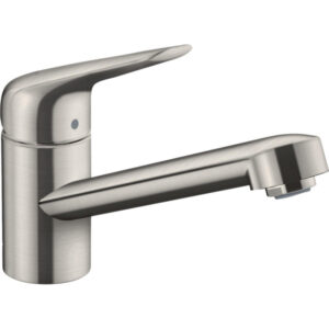 Hansgrohe M42 M421-H100 1-gats keukenkraan m. 360° draaibare uitloop chroom 71808800