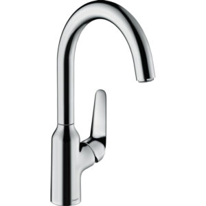 Hansgrohe M42 M421-H220 1-gats keukenkraan m. 360° draaibare uitloop chroom 71802000