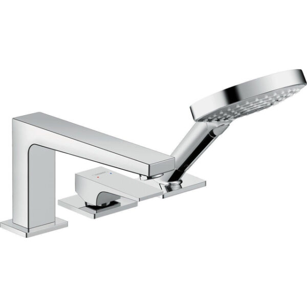 Hansgrohe Metropol 3-gats badrandcombinatie chroom 32550000