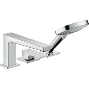 Hansgrohe Metropol 3-gats badrandcombinatie chroom 32551000