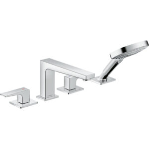 Hansgrohe Metropol 4-gats badrandcombinatie chroom 32552000