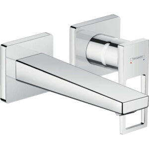 Hansgrohe Metropol afdekset wand wastafelkraan uitloop 165 chroom 74525000