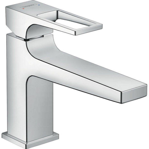 Hansgrohe Metropol wastafelkraan 100 met waste chroom 74502000