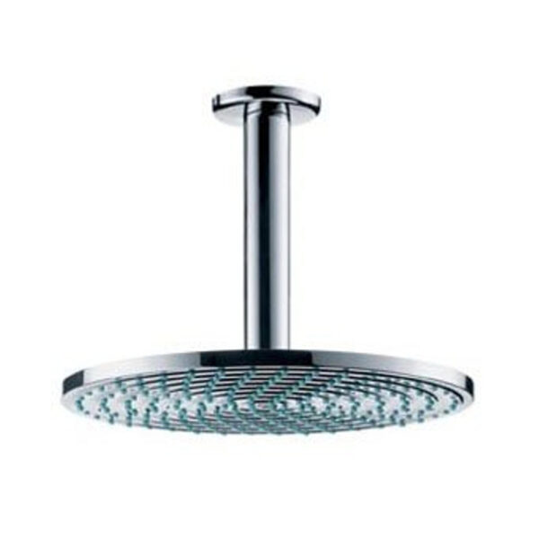 Hansgrohe Raindance Air hoofddouche 180 1/2 met plafond aansluiting 10cm chroom 27478000