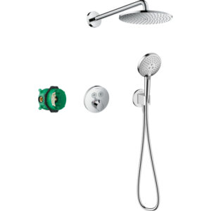 Hansgrohe Raindance s inbouwset thermostaat en hoofddouche 24cm chroom 27951000