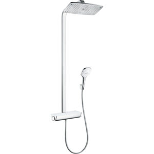 Hansgrohe Raindance select e 360 showerpipe ecostat select e ecosmart wit chroom 27286400