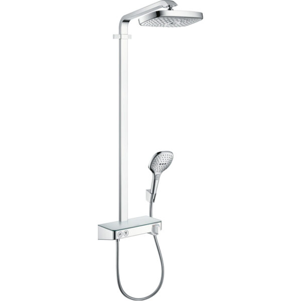 Hansgrohe Raindance select e300 ecosmart 2jet showerpipe m/thermostaat chroom ACTIEPRIJS - OUTLET UDEN 27283000