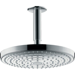 Hansgrohe Raindance select hoofddouche s240 2jet plafondaansl. met ecosmart chroom 26469000