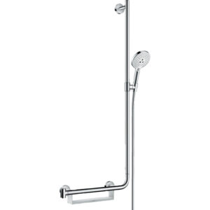 Hansgrohe Raindance select s 120 glijstangset ecosmart comfort 110 rechts chroom wit 26327400