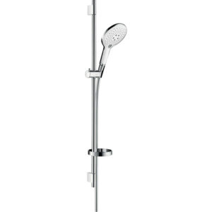 Hansgrohe Raindance UnicaS glijstangset 90cm met Raindance Select 150 AIR handdouche wit chroom 27803400