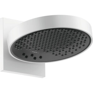 Hansgrohe Rainfinity PowderRain hoofddouche 250 3jet met douchearm 10-30° verticaal kantelbaar Ø25cm mat wit 26232700