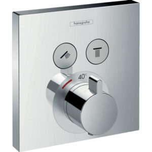 Hansgrohe ShowerSelect afbouwdeel voor inbouwkraan thermostatisch met omstel chroom 15763000