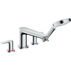 Hansgrohe Talis e afdekset 4 gats badrandcombinatie chroom 71748000