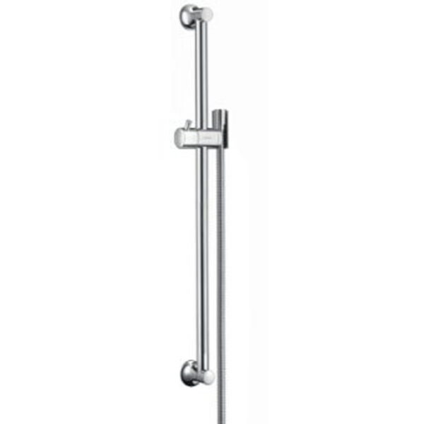 Hansgrohe Unica Unica Classic glijstangset 65cm met Sensoflex doucheslang 160cm zonder handdouche geborsteld nikkel 27617820