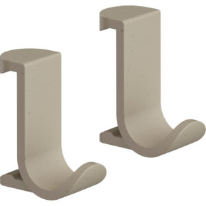 Hansgrohe Wallstoris handdoekhaak breed - 2 stuks - zand (beige) 28915210