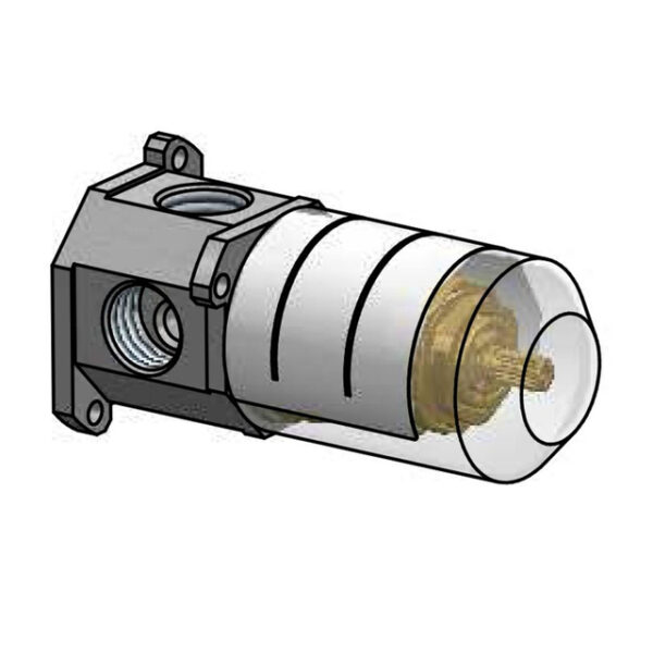 Hotbath inbouwdeel voor 2 functies omstel HBCB011