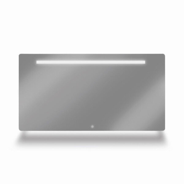 Looox Ml line spiegel - 120x70 led verlichting onder plus geintegreerd SPML1-1200-700