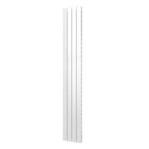 Plieger Cavallino Retto designradiator verticaal dubbel middenaansluiting 2000x298mm 905W wit 7255343