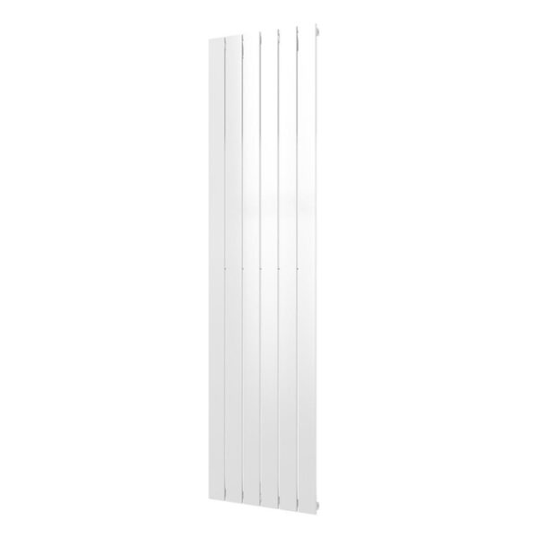 Plieger Cavallino Retto designradiator verticaal enkel middenaansluiting 1800x450mm 910W mat wit 7252972