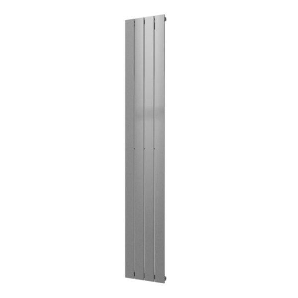 Plieger Cavallino Retto EL elektrische radiator - Nexus zonder thermostaat - 180x29.8cm - 800 watt - zilver metallic 1317035