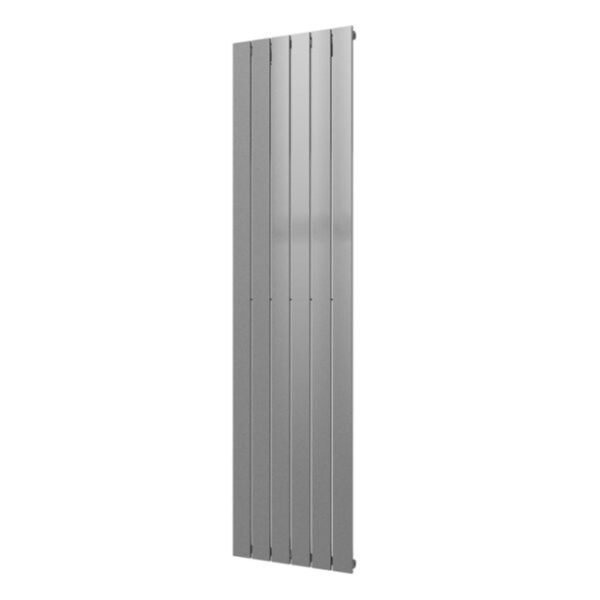 Plieger Cavallino Retto EL elektrische radiator - Nexus zonder thermostaat - 180x45cm - 1000 watt - zilver metallic 1317058