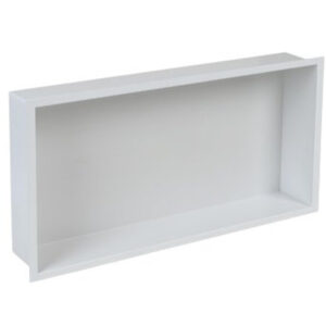 Plieger Inbox inbouwnis met flens 60x30x7.5cm waterproof RVS 4330050