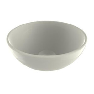 Plieger Mini Round waskom - 26x26x12cm - glans wit 0271102