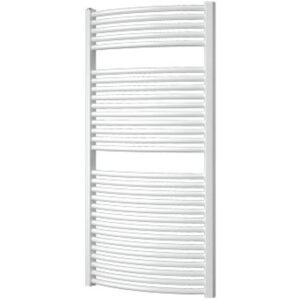 Plieger Onda designradiator horizontaal gebogen 1196x585mm 804W wit 7251075