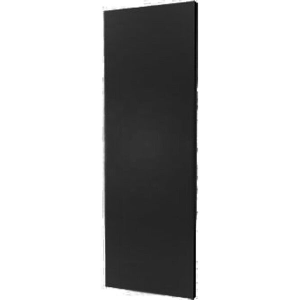 Plieger Perugia designradiator verticaal middenaansluiting 1806x456mm 802W zwart grafiet (black graphite) 7252820