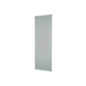 Plieger Venezia M designradiator enkel verticaal met middenaansluiting 1970x532mm 1417W wit 7253069