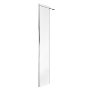 Saniclass Bellini inloopdouche zijwand 30x200cm 8mm excl profiel en stabilisatiestang anti kalk chroom 30FP