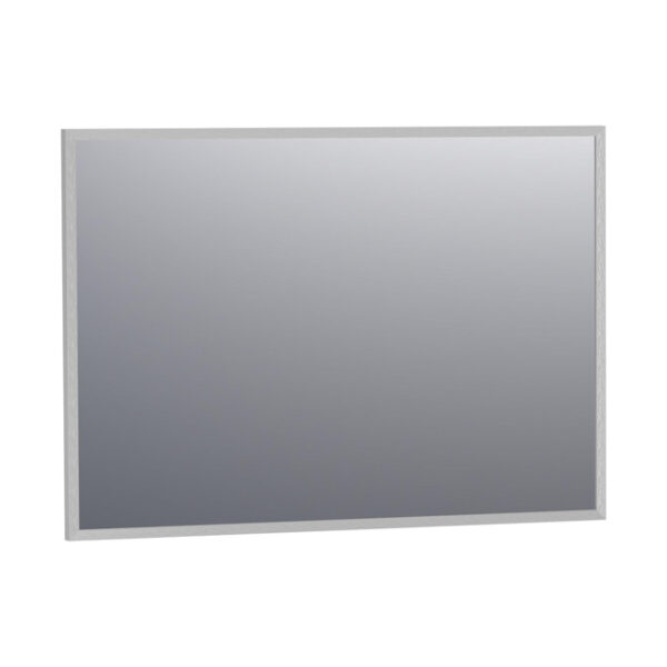 Saniclass Silhouette Spiegel - 100x70cm - zonder verlichting - rechthoek - aluminium - OUTLETSTORE 3534