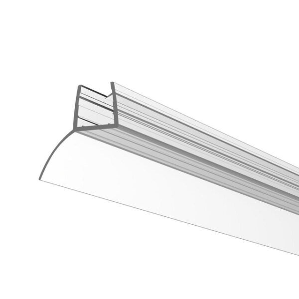 Saniclass Universo afwateringsprofiel/lekstrip/waterkering - universeel - 200cm inkortbaar - voor 8mm glas - transparant