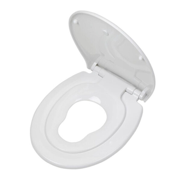 Tiger Toiletbril Tulsa Kinderzit Softclose Thermoplast Wit 37.1x5x44.7cm 250010646