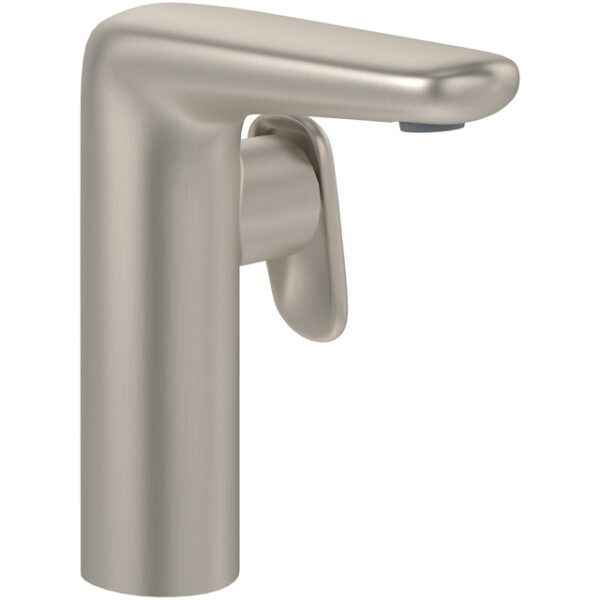 Villeroy & Boch Antao Eengreeps wastafelkraan - met Push-Open afvoergarnituur - Matt Brushed Nickel (RVS) TVW11100400064