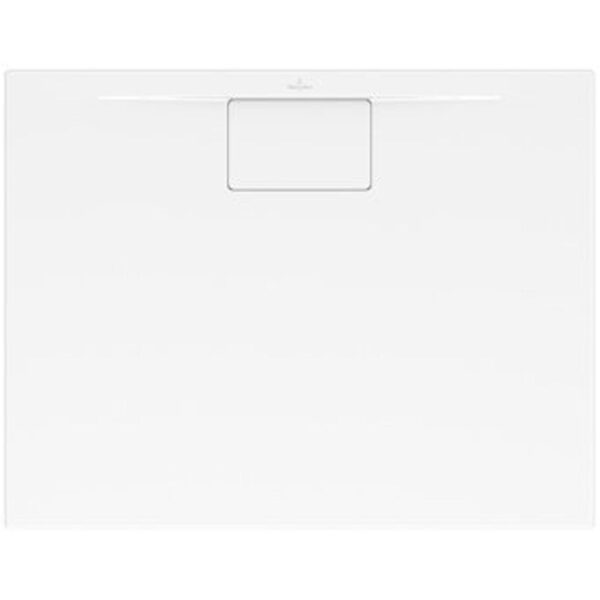 Villeroy & Boch Architectura Metalrim kunststof douchebak acryl rechthoekig 100x90x1.5cm mat wit UDA1090ARA215V-RW