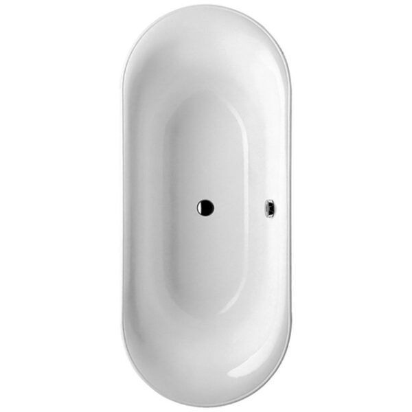 Villeroy & Boch Cetus bad quaryl ovaal 175x75cm met poten wit UBQ175CEU7V-01