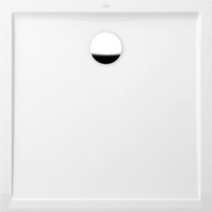 Villeroy & Boch Futurion Flat douchebak quaryl vierkant 100x100x2