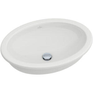 Villeroy & Boch Loop en Friends inbouwwastafel 66x47cm met overloop zonder kraangat ceramic+ wit 615530R1