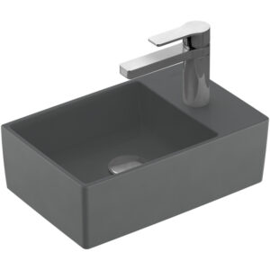 Villeroy & Boch Memento 2.0 fontein 40x26cm ceramic+ graphite 432340I4