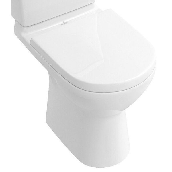 Villeroy & Boch O.novo duoblokpot diepspoel PK zonder reservoir afvoer horizontaal wit 56611001