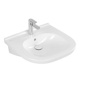 Villeroy & Boch O.novo Vita wastafel Vita met 1 kraangat met overloop 55x55cm wit 41195501